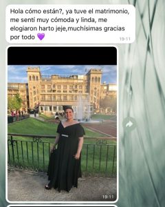 Opiniones de Casa de Moda Santiago 2023 vestidos