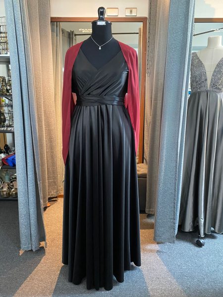 Tapado de Gasa (Kimono) Color burdeo